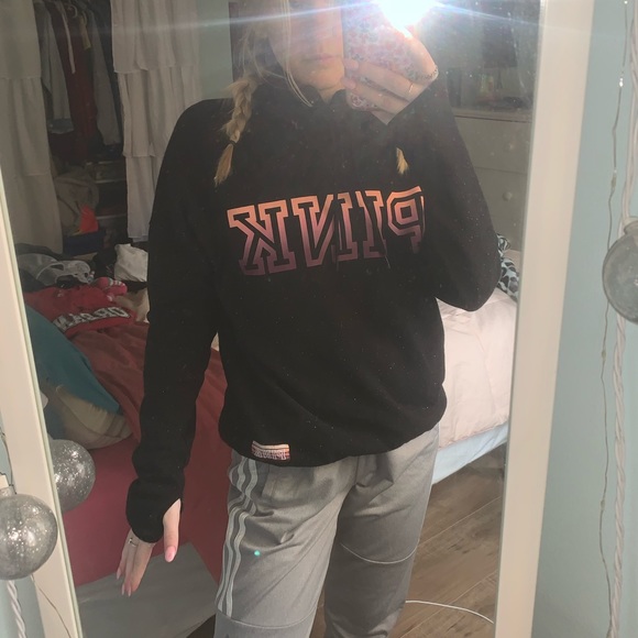 pink cowl neck pullover - Picture 2 of 5